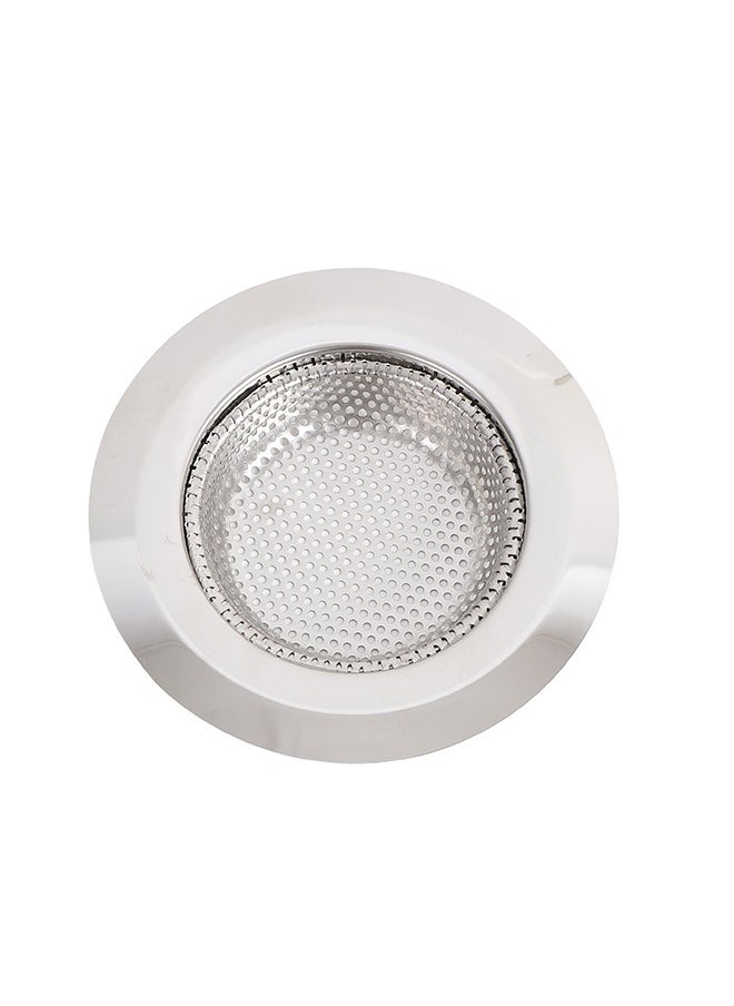 Stainless Steel Sink Strainer - 11.5cm - Durable and Rustproof Sink Drain Basket and Anti-Clogging Food Catcher with Odor-Insulating Design - Ideal for Fast and Efficient Sink Drainage