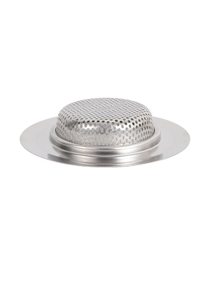 Stainless Steel Sink Strainer - 11.5cm - Durable and Rustproof Sink Drain Basket and Anti-Clogging Food Catcher with Odor-Insulating Design - Ideal for Fast and Efficient Sink Drainage