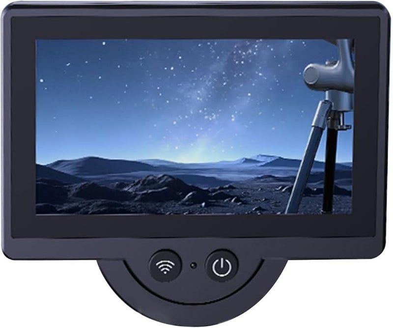 WiFi Electronic Eyepiece Telescope Camera with 1.25 Inch Screen for Astronomy Bird Watching App Recording - Image 1