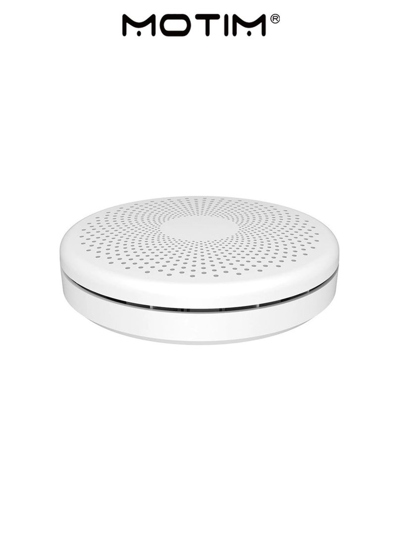 Motim Smart WiFi Smoke Fire And Carbon Monoxide Detector Alarm For Home Security With Audible Alert Battery Powered Wall Ceiling Mount Durable Life Saving Protection Device - Image 3