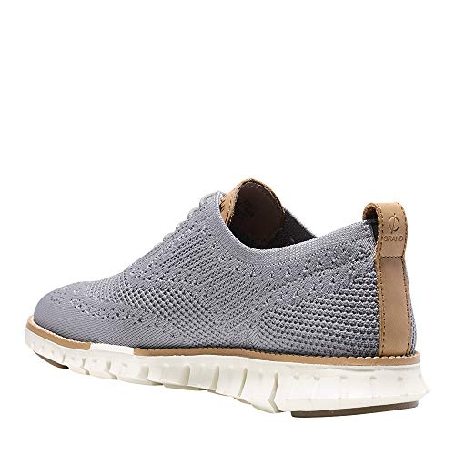 Cole Haan Men's Zerogrand Stitchlite Wingtip Shoe, Ironstone/Ivory, 9 Medium US - Image 5