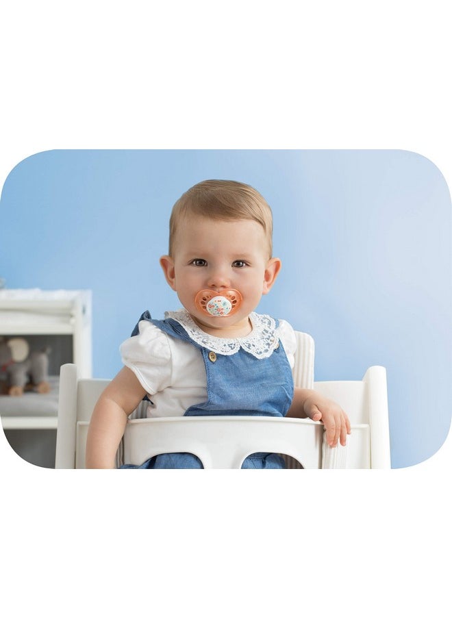 MAM Original Baby Pacifier Nipple Shape Helps Promote Healthy Oral Development Sterilizer Case 2 Pack 16+ Months Animal/Boy  - Image 3