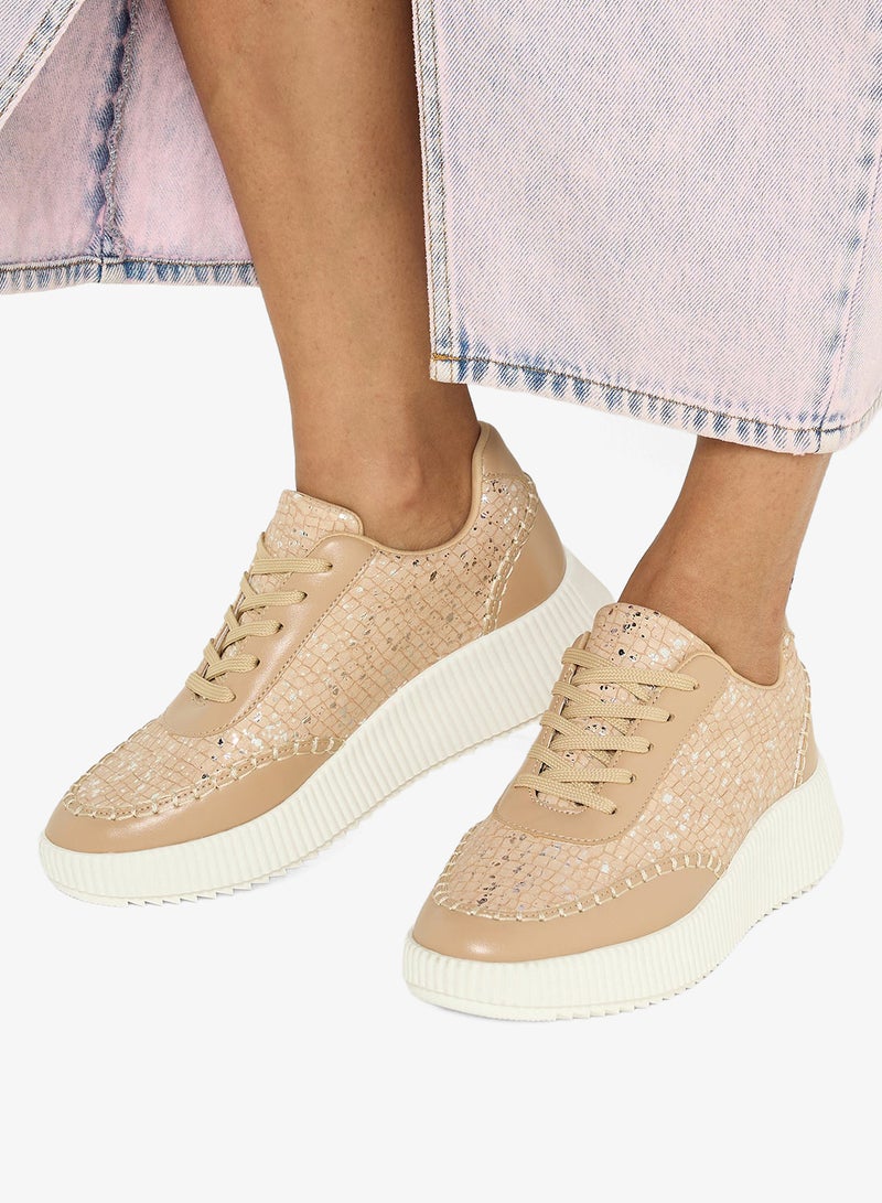 Ginger Textured Chunky Sneakers - Image 5