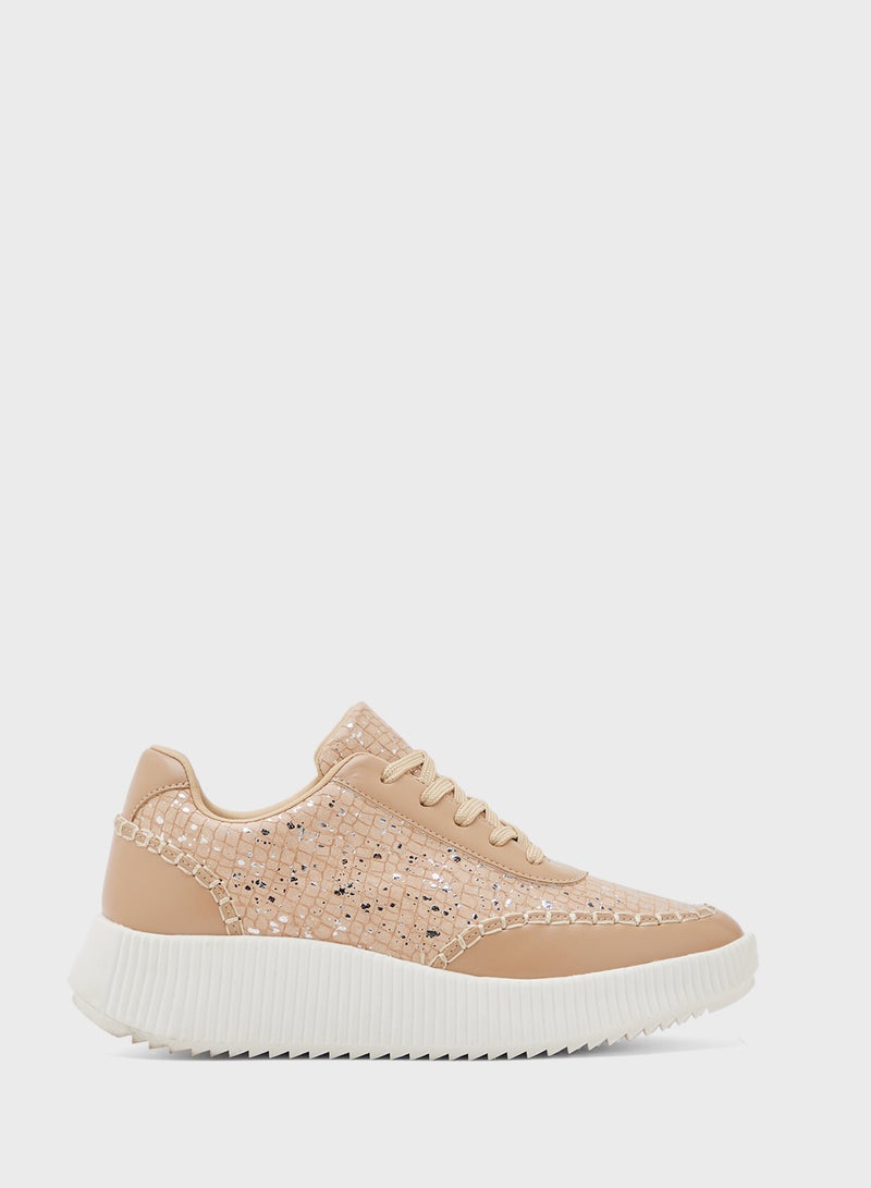 Ginger Textured Chunky Sneakers  - Image 1