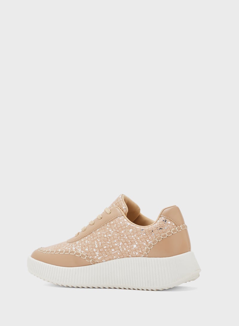 Ginger Textured Chunky Sneakers  - Image 2