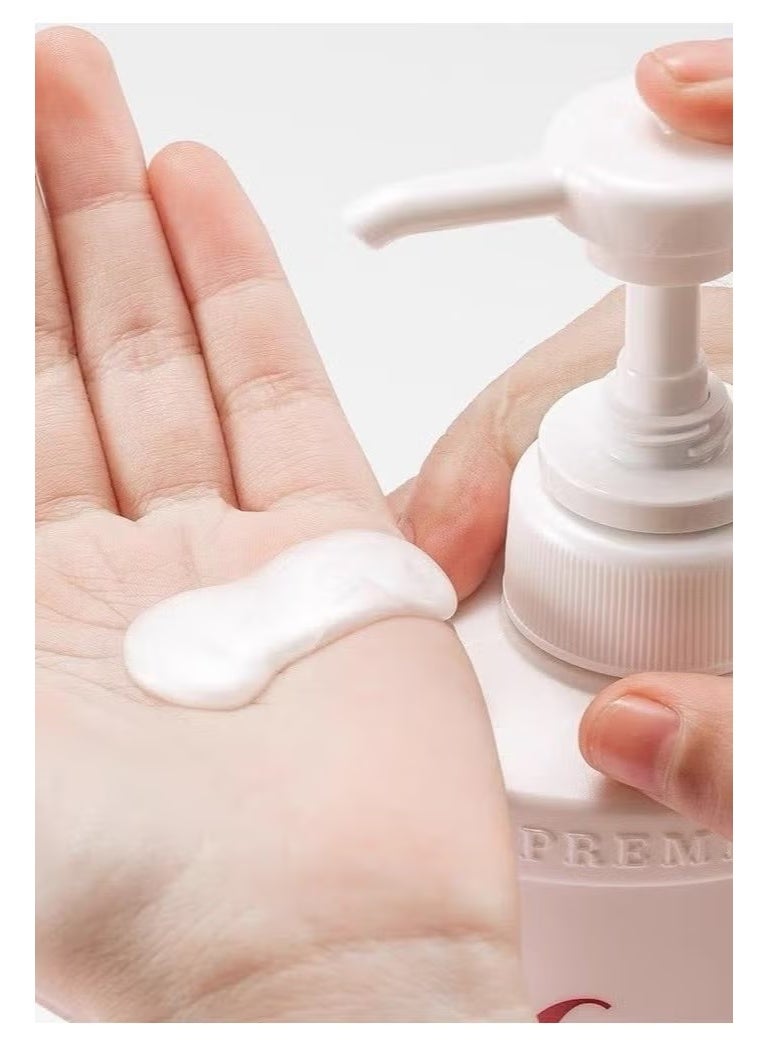 Fino Shiseido Vino Premium Touch Original Regenerating Shampoo for Dry, Damaged, Frizzy and Colored Hair 550ml - Image 3