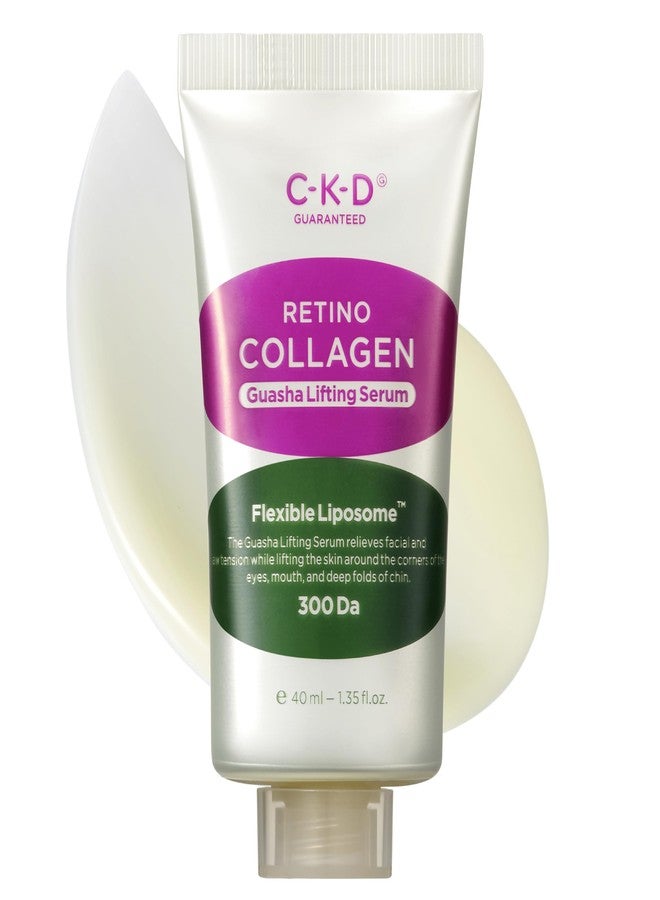 CKD Guaranteed CKD Retinal Collagen Gua Sha Face Serum [Refill] - Lifting Serum for Firming, Tightening, Anti-Aging, and Hydrating. Stainless Steel Roller. Korean Skin Care. 1.35 fl oz - Image 1