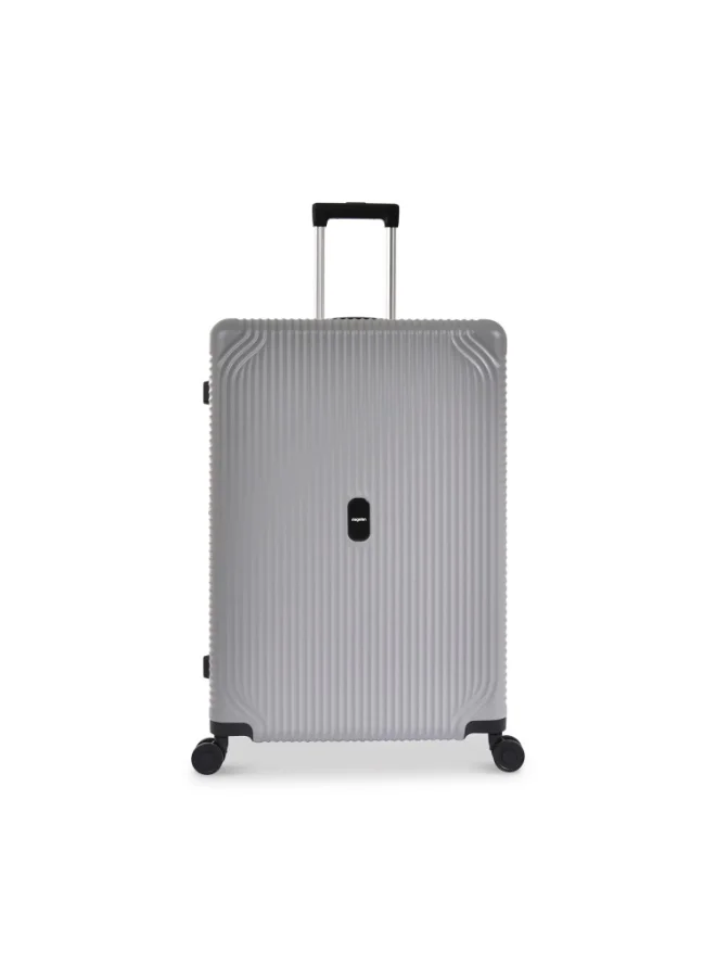MAGELLAN Hard Shell PC Trunk Trolley 3-Piece Luggage Set PCDCF/3P 20 24 28 Inch with TSA Lock USB Port 4 Double Spinner Wheels