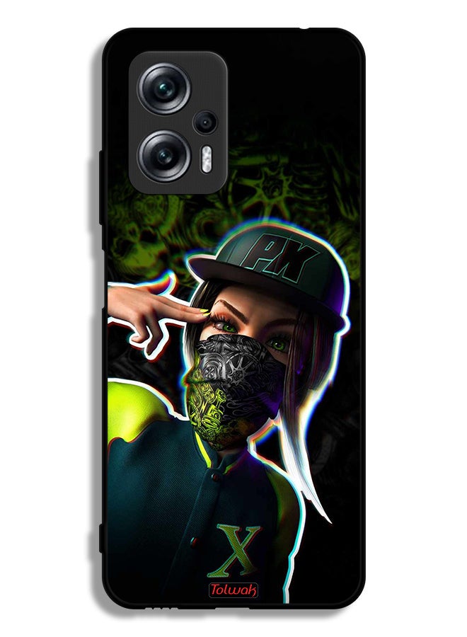 Tolwak Xiaomi Redmi Note 11T Pro Plus 5G Protective Case Cover Girls Aesthetic Art - Image 2