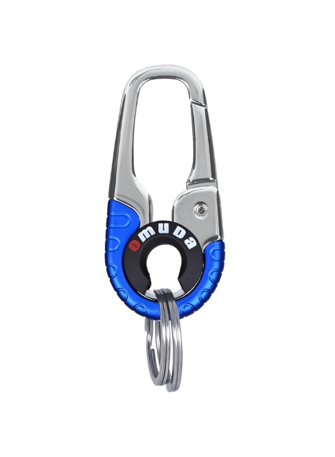 أومودا ميدالية مفاتيح معدنية فاخرة وأنيقة بخطاف قفل للرجال والنساء - Image 1