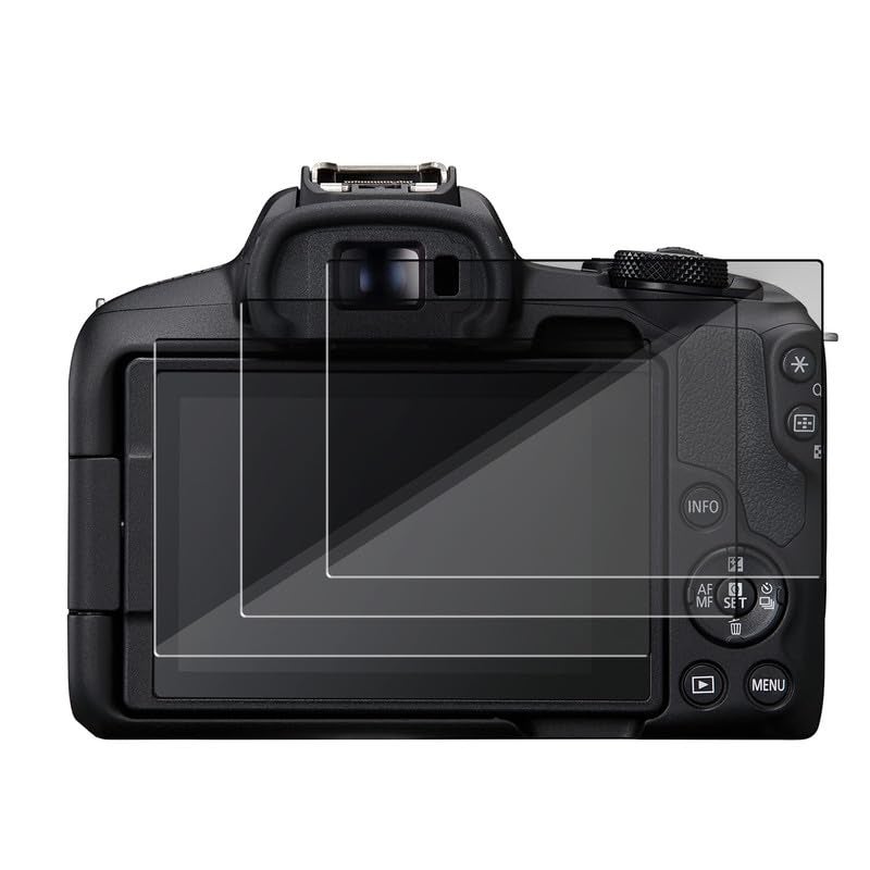 FCS DSLR Camera Screen Protector for Canon EOS R50, 3 Pcs | Crystal Clear Protection with 9H Hardness Armor - Image 1