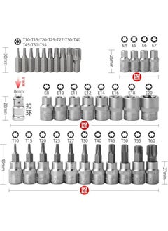 München 34 Piece E-Torx Socket Set  - Image 4
