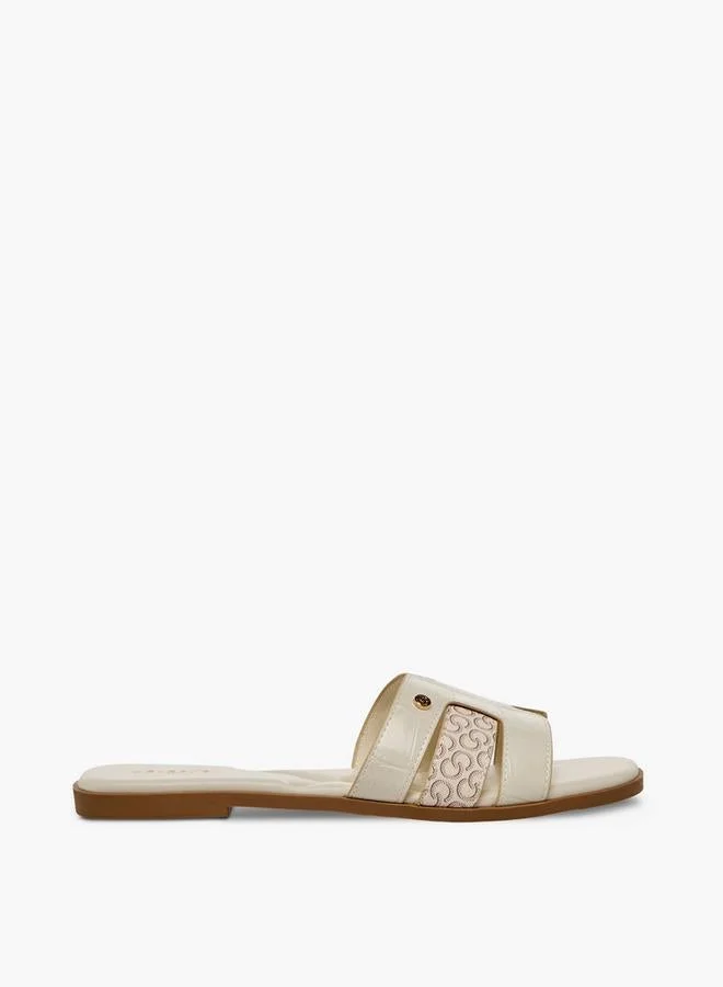 سيليست Women Monogram Print Sandals