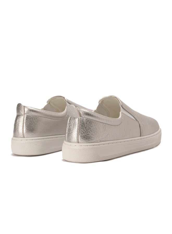 زيلدا حذاء زيلدا 027 نسائي فضي اللون برباط - Image 4