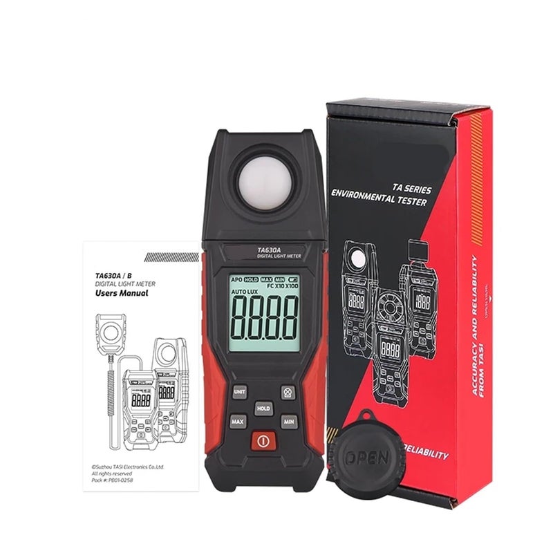 TA630B Digital Gloss Meter Professional Handheld Light Meter High Accuracy Luxmeter - Image 1