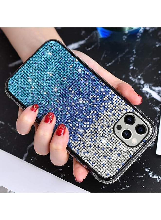 general Case for iPhone 15 Pro, Gradient Color Rhinestone-Embellished, Anti drop, Anti fingerprint Phone Case Cover (15 Pro) - Image 4