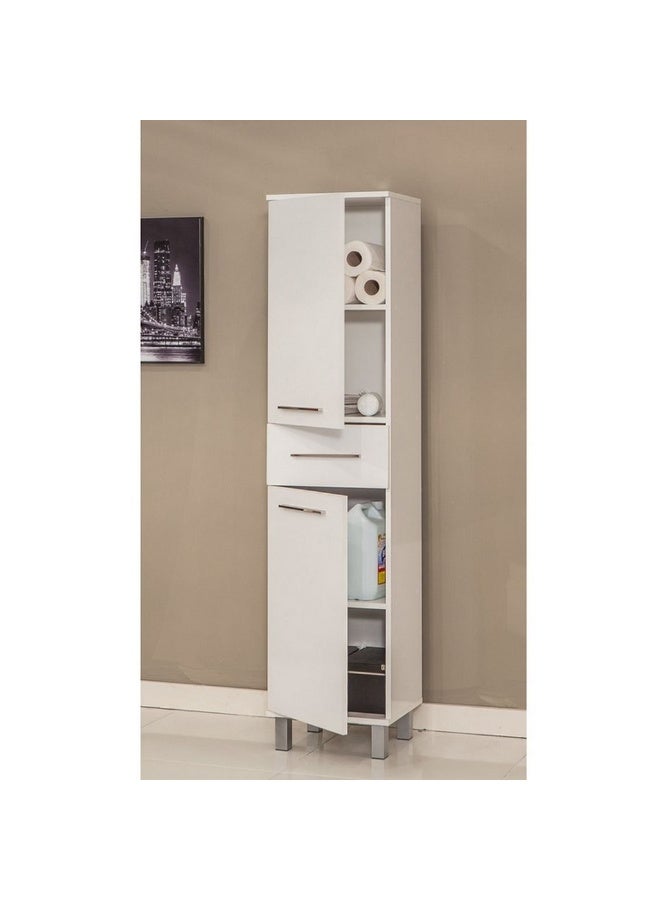 فرنتشر ستور وحدة حمام مودرن - ارتفاع 170 سم - عرض 37 سم - عمق 30 سم ، من فرنتشر ستور. - Image 1