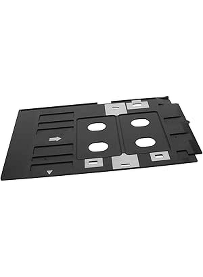Card Printer Tray Holder For Card Making And Printing Supplies In Black - Image 1