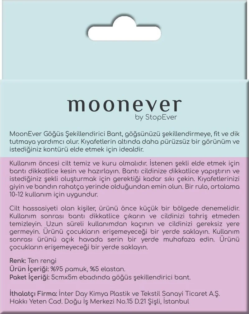 Moon Ever Moonever Breast Shaper Tape + Silicone Nipple Concealer