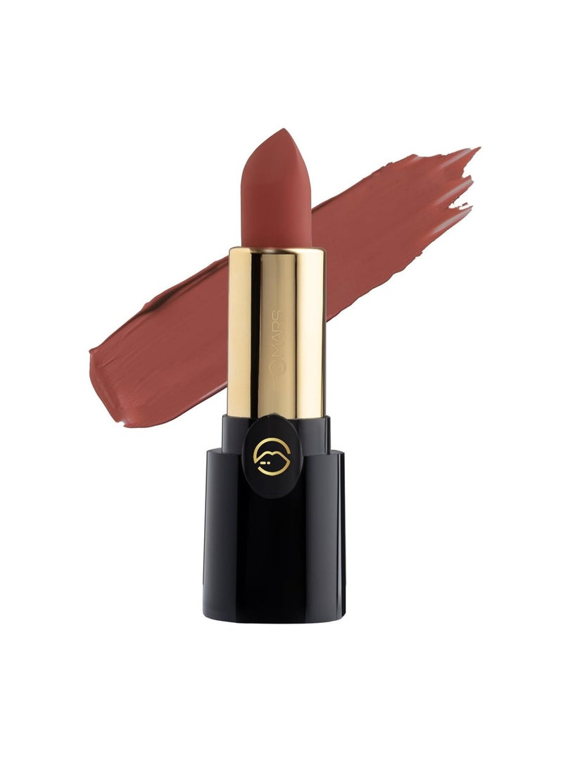 MARS COSMETICS Plush Velvet Creamy Matte Lipstick for women | Smooth Glide | One Swipe Pigmentation | Non-Drying and Creamy Formula | 3.2 gm | (18-Roses are Red) - Image 1