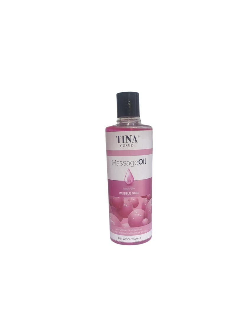 Tina Cosmo - Intensive Care Bubble Gum Massage Oil-500ml - Image 1
