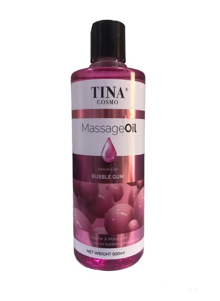 Tina Cosmo - Intensive Care Bubble Gum Massage Oil-500ml - Image 1
