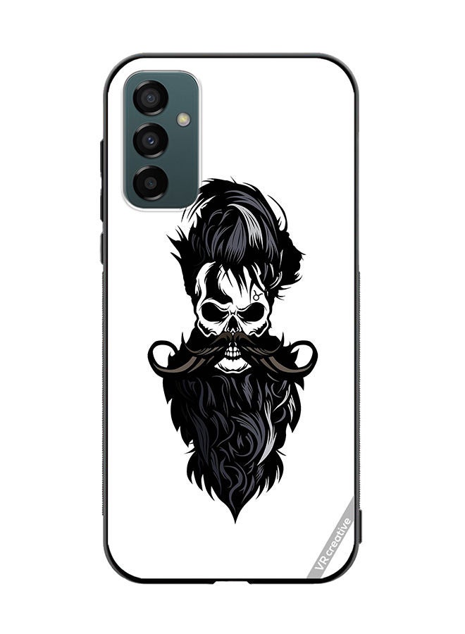 VR CREATIVE Protective Case Cover For Samsung Galaxy M23 Skull Beard Design Multicolour - Image 1