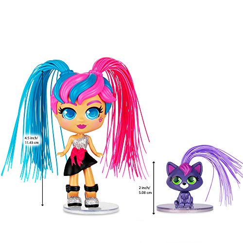 Basic Fun CurliGirls Milli The Fashionista  Vogue her cat  Deluxe Hairstyling Doll with MagiCurl Hair  Style Again and Again  Ages 3 - Image 5