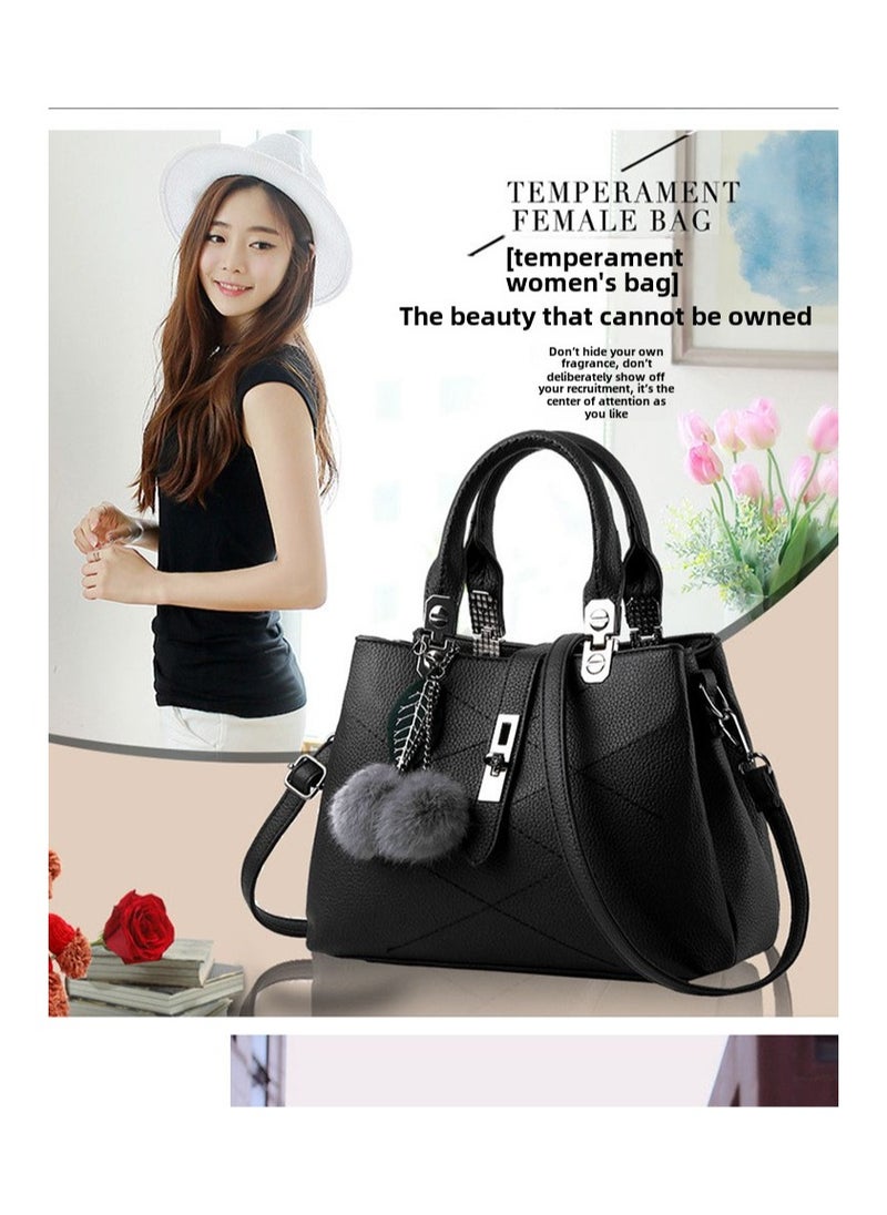 Goolsky Goolsky Women Leather Handbag Designer Top Handle Satchel Shoulder Tote Bags Crossbody Purses  - Image 2