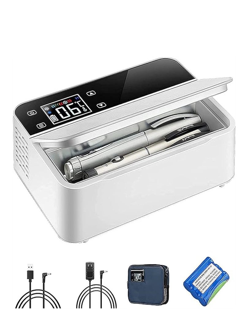 Generic Small Fridge Cooler, Insulin Cooler Case Portable Insulin Bag Travel Keep Chilled at 2-8 Degrees, Medical Insulin Travel Case  - Image 1
