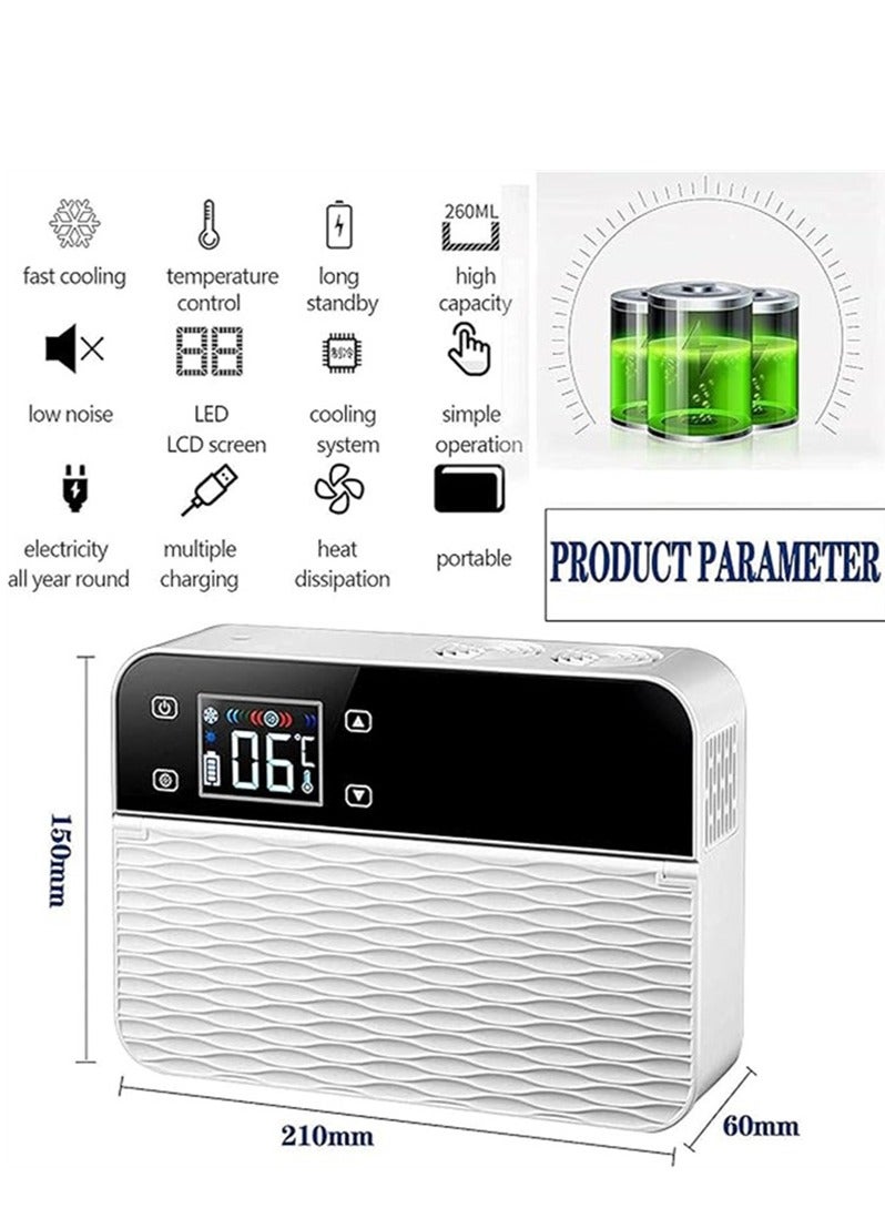 Generic Small Fridge Cooler, Insulin Cooler Case Portable Insulin Bag Travel Keep Chilled at 2-8 Degrees, Medical Insulin Travel Case  - Image 2
