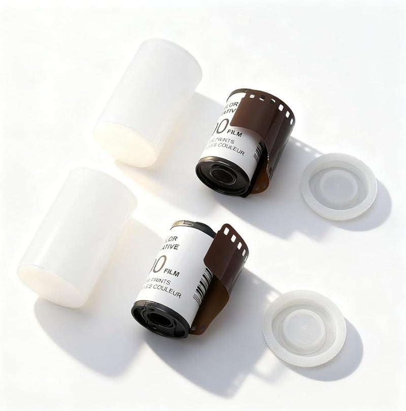 35mm Color Film Roll ISO 200 24 Exposures 2 Pack Vintage Negative For 135 Cameras - Image 1