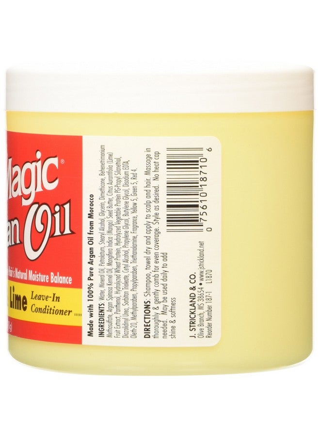 BLUE MAGIC Argan Oil Mango/Lime Leave In Conditioner 13.75 Ounce For 1 Pack. - Image 3