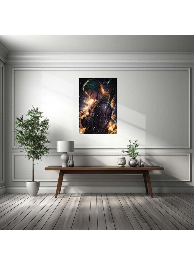 TURTLEWINGS Swordsman's Might: Zoro Collection HD Metal Print (12 * 8 Inches) - Image 4