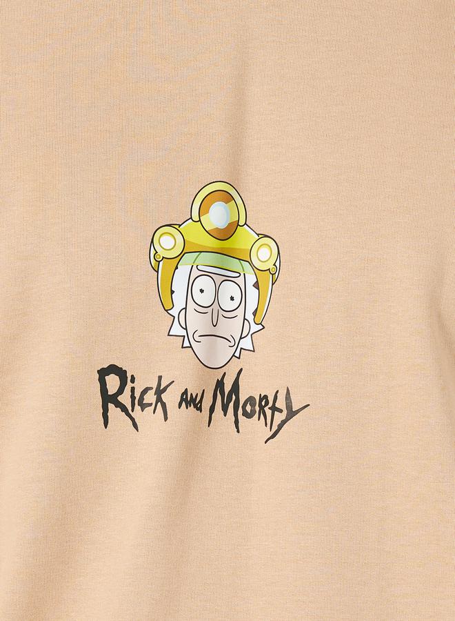 Styli Rick & Morty Character Print Oversized Hoodie - Image 3
