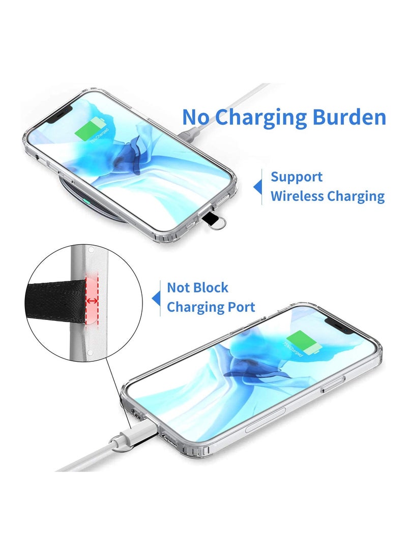 SYOSI 2 Sets Universal Cell Phone Lanyard Crossbody Lanyard with Adjustable Nylon Neck Strap Compatible for Every Mobile Phone - Image 4