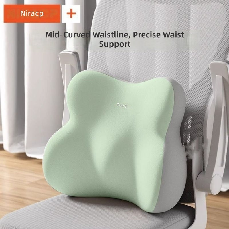Ergonomic Lumbar Support Cushion for Office Chairs - Memory Foam Comfort - Image 5