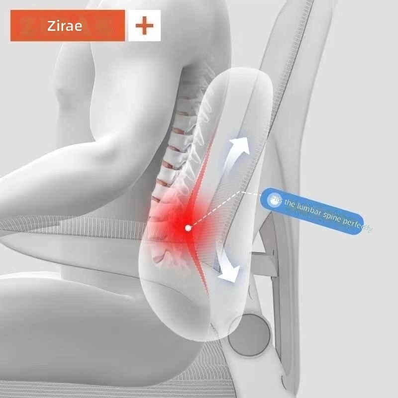 Ergonomic Lumbar Support Cushion for Office Chairs - Memory Foam Comfort - Image 4