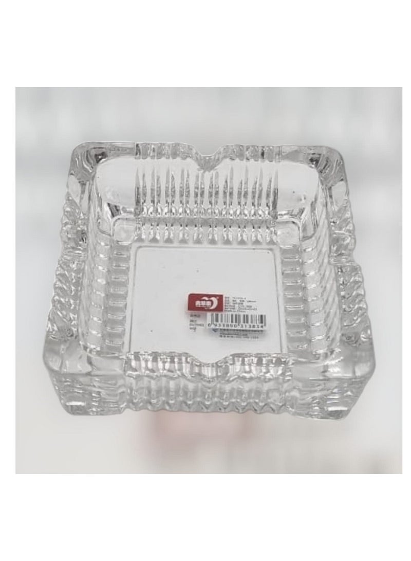 Small crystal ashtray - Image 1