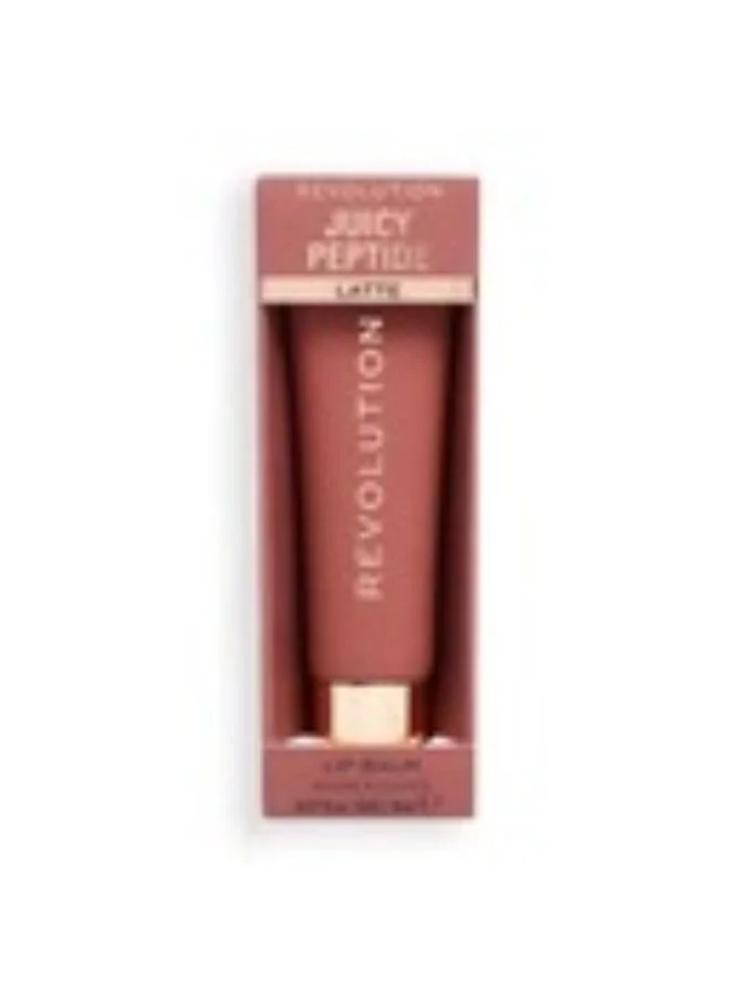 REVOLUTION Revolution Juicy Peptide Lip Balm Nude Latte