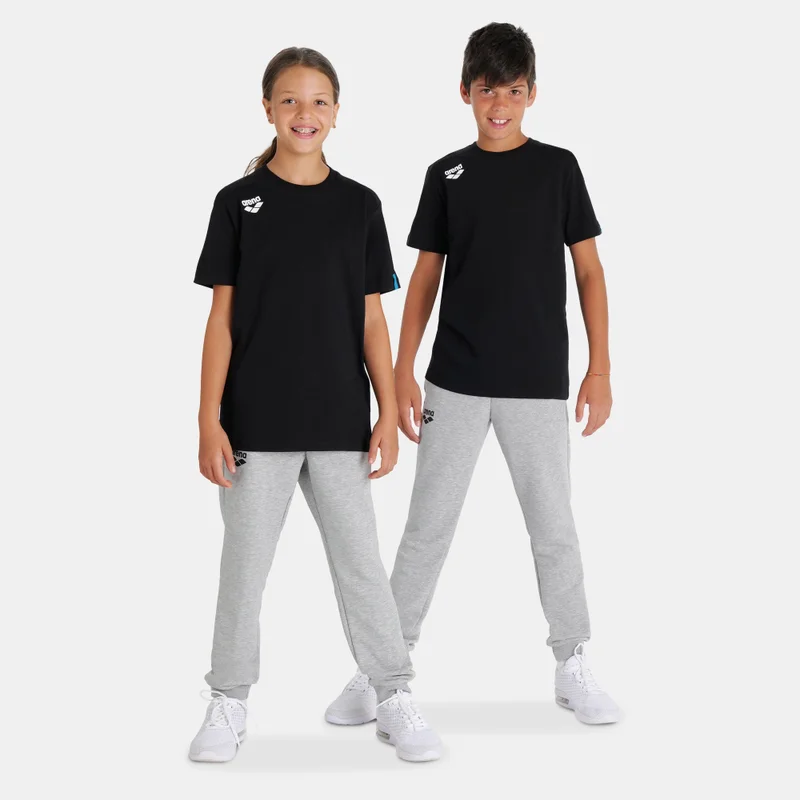 Arena Black Kids' Team Panel T-Shirt  | Best Price UAE