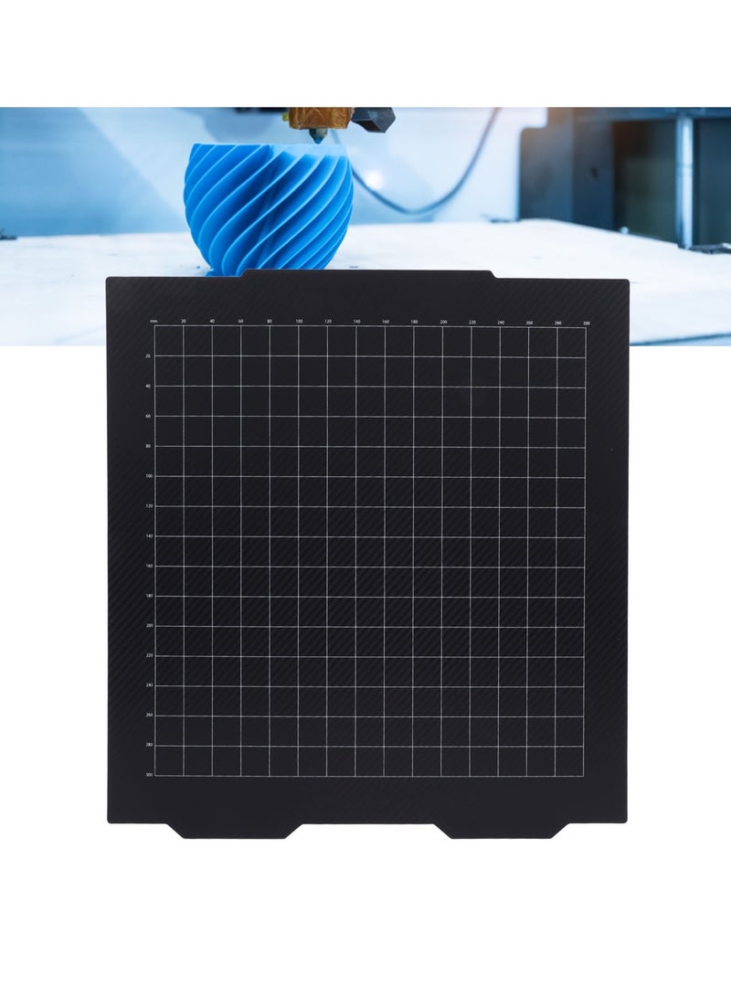 FYSETC 3D Printer Build Plate 365 X 365mm Double Sided Carbon Fiber PET Powder Coating PEI Spring Steel Sheet for Prusa XL  - Image 1