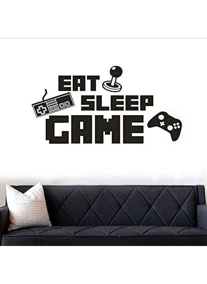 ELORA - Click To Open Expanded View Diy English Letter Game Machine Eat Sleep Game Wall Sticker - Image 1
