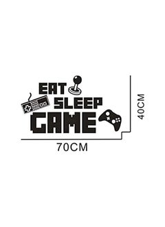 ELORA Click To Open Expanded View Diy English Letter Game Machine Eat Sleep Game Wall Sticker  - Image 4