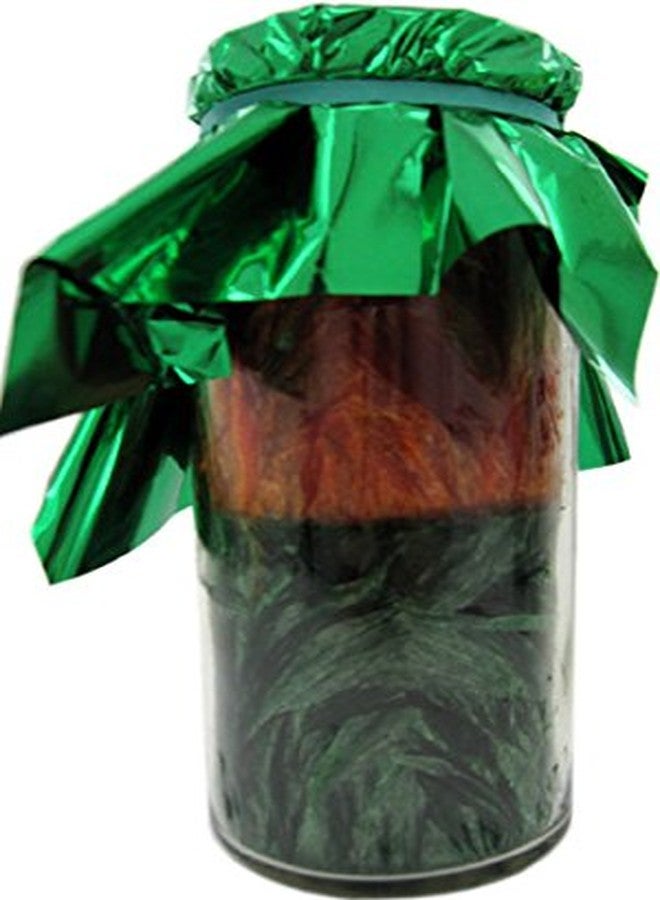 INDIO SPRITIUAL Palm Oil Scented Candle - Good Luck Spirit Green & Orange(Astral ESPIRITU DE LA SUE)