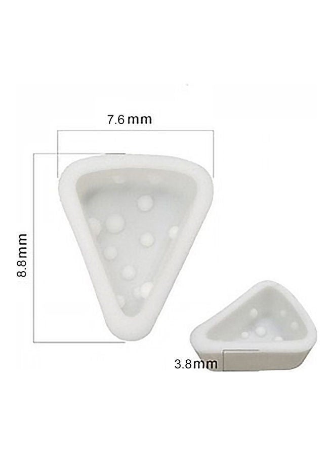 نيبمينينت قالب خبز تشيز كيك من السيليكون المرن أبيض 8.8x7.6x3.8مم - Image 5