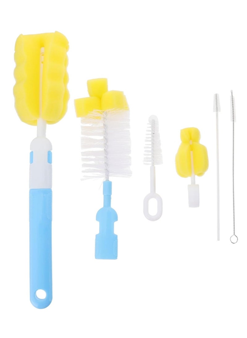 Bukela 1 Set Bottle Cleaning Kit Water Bottle Cleaning Suit Bottle Brush Long Handle Bottle Brush Long Bottle Brush Water Bottle Brush Straw Brush Stainless  - Image 1