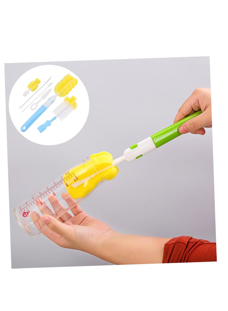 Bukela 1 Set Bottle Cleaning Kit Water Bottle Cleaning Suit Bottle Brush Long Handle Bottle Brush Long Bottle Brush Water Bottle Brush Straw Brush Stainless  - Image 3