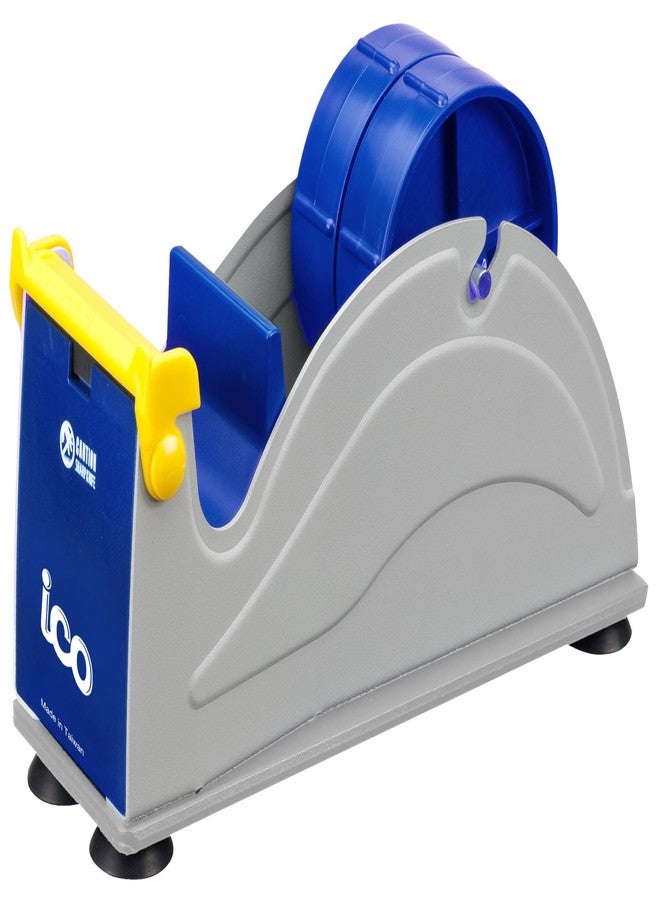 ICO by Excell Twin Premium Wide Metal Multi-Roll Desktop Tape Dispenser, ET-12271, 2 inch Wide, 3 inch Core - Image 1