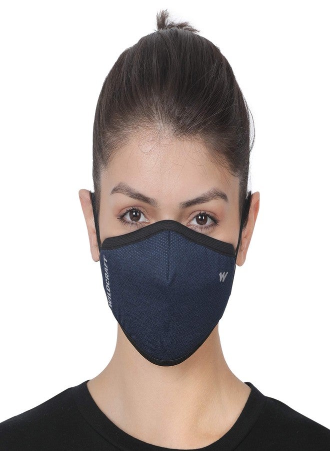 Wildcraft SUPERMASK W95+ Reusable Outdoor Respirator 3P : POINTEL : BLU_POSDN : S - Image 3